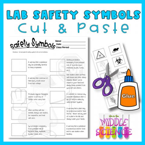 science lab safety symbols